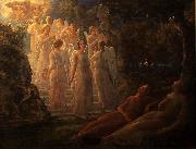 Louis Janmot The golden stairs France oil painting artist